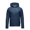 Jas Black Diamond Men Acces Down Hoody Indigo
