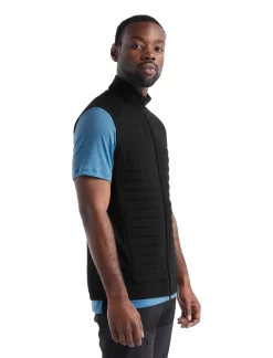 Bodywarmer Icebreaker Men ZoneKnit Insulated Vest Black -ontdek een breed assortiment van outdoor kleding 0A56FB001 4
