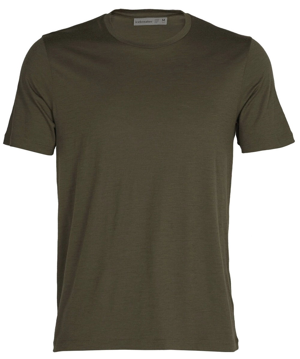 T-Shirt Icebreaker Men Tech Lite II SS Tee Loden 3 T-Shirt Icebreaker Men Tech Lite II SS Tee Loden