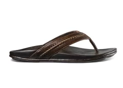 OluKai Mea Ola Men Slipper Dark Java