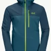 Jas Jack Wolfskin Men Go Hike Jacket Blue Daze -ontdek een breed assortiment van outdoor kleding 1 1114051 1278 9 a020 go hike jacket m blue daze 8