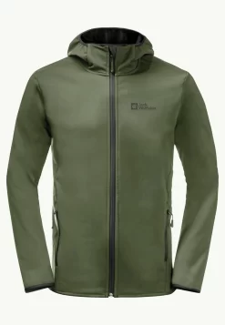 Jas Jack Wolfskin Men Bornberg Hoody Greenwood