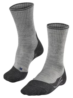 Wandelsokken Falke TK2 Wool Silk Men Light Grey
