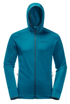 Trui Jack Wolfskin Men Baiselberg Hooded Full Zip Everest Blue