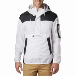 Jas Columbia Men Challenger Windbreaker White Black -ontdek een breed assortiment van outdoor kleding 1 1714291 101 f conversion1 0