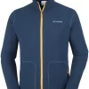 Vest Columbia Men Fast Trek Light Full Zip Fleece Collegiate Navy