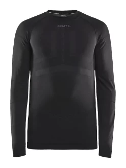 Ondershirt Craft Men Active Intensity CN LS Black Asphalt