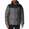 Jas Men Columbia Puffect II Jacket City Grey Black
