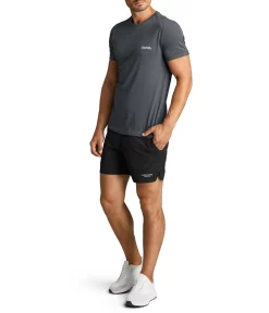 Bjorn Borg Sportshirt Björn Borg Men Training Tee STHLM Grey Shade