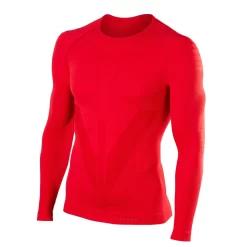 Longsleeve Falke Men Warm Scarlet