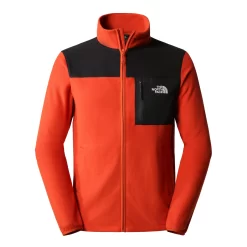 Vest The North Face Men Homesafe Full Zip Fleece Rusted Bronze TNF Black