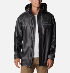 Jas Columbia Men Coral Ridge ODX Rain Jacket Black