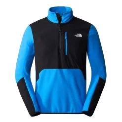 Trui The North Face Men Glacier Pro 1/4 Zip Super Sonic Blue TNF Black