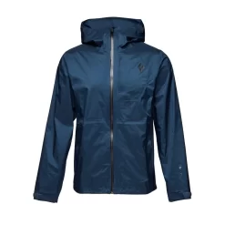Jas Black Diamond Men Treeline Rain Shell Indigo