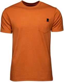 T-Shirt Black Diamond Men Crag SS Tee Desert Clay