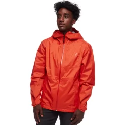 Jas Black Diamond Men Treeline Rain Shell Octane