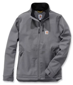 Jas Carhartt Men Crowley Soft Shell Jacket Charcoal