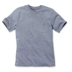 T-Shirt Carhartt Men Workwear Pocket S/S Heather Grey