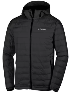 Jas Columbia Men Powder Lite Hooded Black