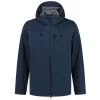 Jas Blue Loop Men Virga Shell Rainjacket Dress Blue