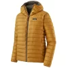 Jas Patagonia Men Down Sweater Hoody Cabin Gold