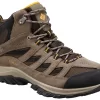 Wandelschoen Columbia Men Crestwood Mid Waterproof Cordovan Squash
