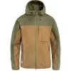 Jas Fjallraven Men High Coast Wind Jacket Buckwheat Brown Green -ontdek een breed assortiment van outdoor kleding 1 high coast wind jacket m 82606 232 620 a main fjr