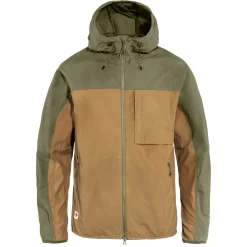 Jas Fjallraven Men High Coast Wind Jacket Buckwheat Brown Green
