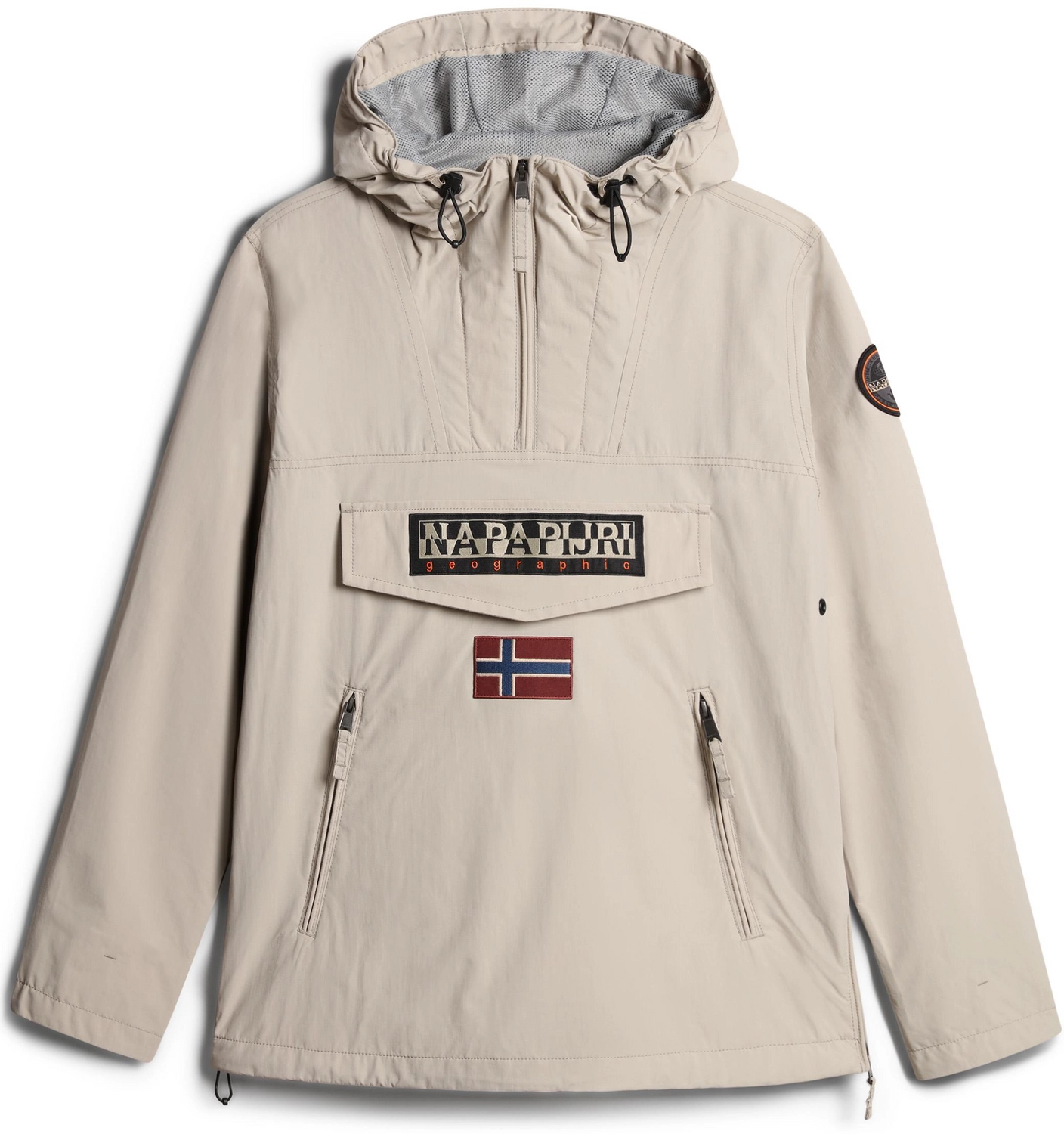 Jas Napapijri Men Rainforest Summer Pocket 3 Humus Beige 3 Jas Napapijri Men Rainforest Summer Pocket 3 Humus Beige