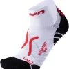 Sokken Uyn Men Run Super Fast White Red -ontdek een breed assortiment van outdoor kleding 1 s100065 w118 front