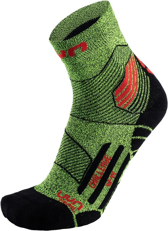 Sokken Uyn Men Run Trail Challenge Yellow Fluo Melange Red 3 Sokken Uyn Men Run Trail Challenge Yellow Fluo Melange Red