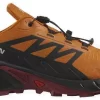 Trailrunning Schoen Salomon Men Supercross 4 Marmalade Black Biking Red