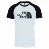 T-Shirt The North Face Men Raglan Easy Tee White Black -ontdek een breed assortiment van outdoor kleding 1 the north face s s raglan easy tee