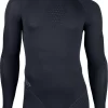 Ondershirt Uyn Men Fusyon L/S Turtleneck Black Anthracite Anthracite -ontdek een breed assortiment van outdoor kleding 1 u100076 b017 front