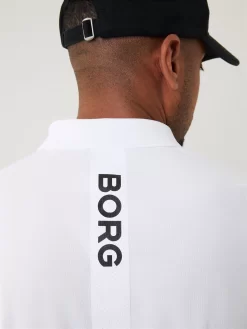 Polo Bjorn Borg Men Ace Polo Brilliant White -ontdek een breed assortiment van outdoor kleding 10000755we00831