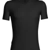 Ondershirt Icebreaker Mens Anatomica SS V Black Monsoon -ontdek een breed assortiment van outdoor kleding 103661001 1