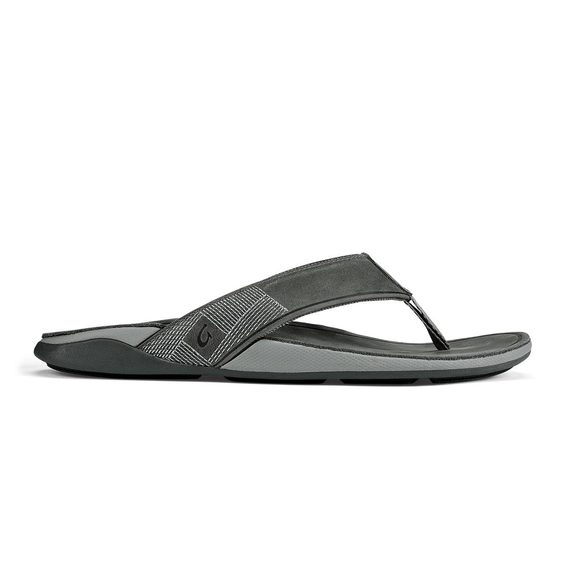 Slipper OluKai Men Tuahine Stone 3 Slipper OluKai Men Tuahine Stone