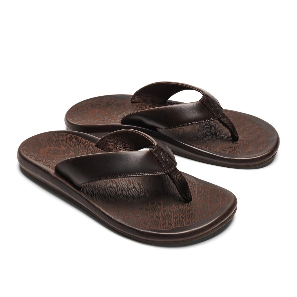 Slipper OluKai Men Ilikai Dark Wood 4 Slipper OluKai Men Ilikai Dark Wood - Afbeelding 2