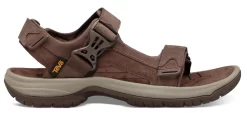 Teva Men Tanway Leather Chocolate Brown