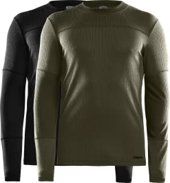 Ondershirt Craft Men Core 2-Pack Baselayer Tops M Black-Rift