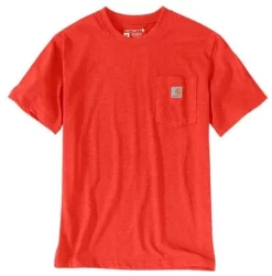 T-Shirt Carhartt Men K87 Pocket S/S Currant Heather