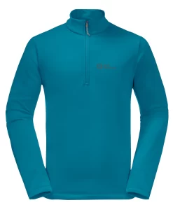 Trui Jack Wolfskin Men Baiselberg Half Zip Everest Blue