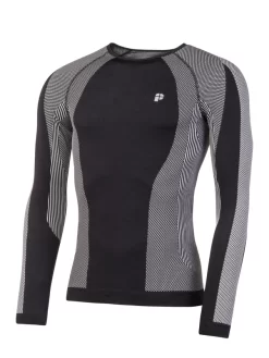 Ondershirt Protest Men Ken Thermo Top True Black