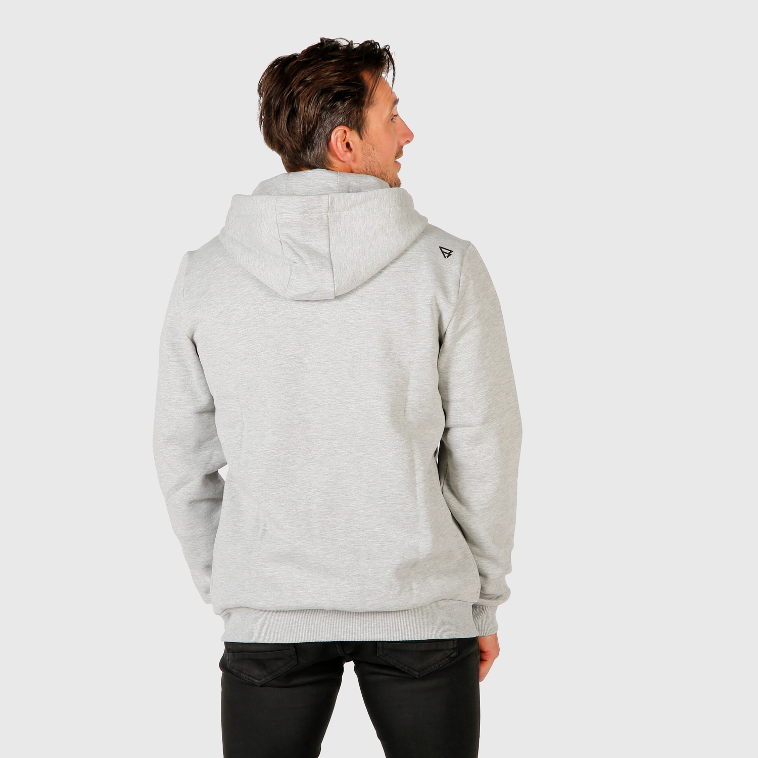 Trui Brunotti Men Grey N Sweater Light Chip Melee 4 Trui Brunotti Men Grey N Sweater Light Chip Melee - Afbeelding 2