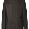 Regenjas Mens Original Rubber Hunting Coat Black Hunter