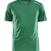 T-Shirt Craft Men Rush SS Tee Team Green -ontdek een breed assortiment van outdoor kleding 1907361 651000 RUSH20SS20TEE Front