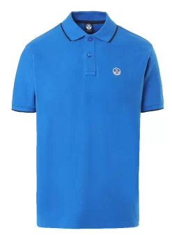 Polo North Sails Men SS Polo With Graphic Royal