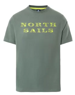 T-Shirt North Sails Men SS T-Shirt Graphic Military Green