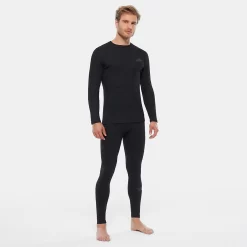 Ondershirt The North Face Men Sport LS Crew Neck TNF Black Asphalt Grey -ontdek een breed assortiment van outdoor kleding 1tl
