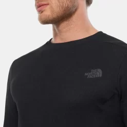 Ondershirt The North Face Men Sport LS Crew Neck TNF Black Asphalt Grey -ontdek een breed assortiment van outdoor kleding 1to